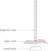 Peleg Florera Vase magnétique 5pcs. - Doré Voir les images du produit 2
