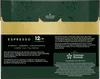 The back of a coffee capsule box with product information and branding. Produktbild-Vorschau