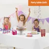 12er Pack weiße Einweg-Tischdecken 137*274 cm - Produktbild-Vorschau 5