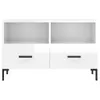 [Home] TV-Schrank Hochglanz-Weiß 80x36x50 cm Holzwerkstoff Produktbild-Vorschau 5
