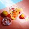 HOMLA EMBO GROOVE sklenice s rýhováním a skleněnou slámkou, Náhled obrázku produktu 3