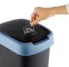 Rotho Schwingdeckeleimer Kunststoff TWIST 25 l himmelblau Produktbild-Vorschau 11