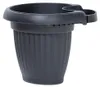TERRA antracitový kvetináč 15,8 cm Náhľad obrázku produktu 2