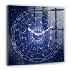 Wallfluent Wanduhr – Stilles Quarzuhrwerk - Uhr Dekoration Produktbild-Vorschau 1
