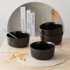 Schale set 4er Ø15,2cm Keramik Müslischale Salatschale Produktbild-Vorschau 5