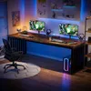 Tribesigns 180 cm Schreibtisch, großer Computertisch PC Produktbild-Vorschau 7