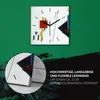 Coloray Uhr auf Leinwand 30x30 cm Wand Uhr Dekoration Produktbild-Vorschau 5