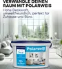 Plid Wandfarbe weiß matt 10L - für ca. 7m² / Polarweiß Produktbild-Vorschau 2