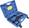 A blue plastic case containing a set of black metal automotive tools. Anteprima dell’immagine prodotto