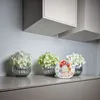 Du Glückspilz Spardose mit Blumen Hintergrund Produktbild-Vorschau 4