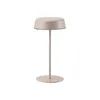Akku Tischleuchte LED Lampe Kabellos Beige Dimmbar Produktbild-Vorschau 2