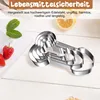 4er-Set lustige Ausstechformen aus Edelstahl, kreativ Produktbild-Vorschau