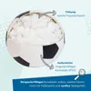 Softball Ø 18 cm schwarz-weiß, weicher Kinderball im Produktbild-Vorschau 6