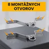 Extralink Držiak anténového stožiara 150 mm, s objímkami Náhľad obrázku produktu 2