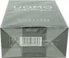The image shows the side and top of a perfume box. Produktbild-Vorschau