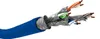 Goobay 91893 Cavo di rete CAT 7A+, S/FTP (PiMF), blu, 100 m Anteprima dell’immagine prodotto 1