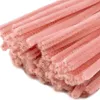 Pfeifenreiniger 20er Chenille-Draht 6mm, Länge 30cm, lachs Produktbild-Vorschau