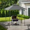 Sunjoy portabler Stahl Grill Pavillon CINTO mit Produktbild-Vorschau 2