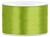 Ruban de satin vert pomme l:38mm, L:25m Voir les images du produit 2