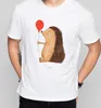 Mr. & Mrs. Panda Tshirt Igel Luftballon - Weiß - Geschenk, Produktbild-Vorschau 4