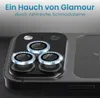 Kamera Linsenschutz Glas Set mit Schmucksteinen für Apple Produktbild-Vorschau 8
