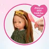 Colorbaby Z Grzebieniem Lalka Mara 32 Cm Różowy Jeden Podgląd zdjęcia produktu 3
