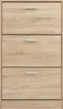 Schuhschrank 'Sykkylven' Schuhkipper mit 3 Klappen 103 x 60 Produktbild-Vorschau 6
