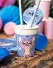 Bicchieri di carta Stitch & Angel, Stich 200ml, 8 pz. Anteprima dell’immagine prodotto 3