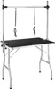 Table de toilettage avec deux sangles - noir/gris Voir les images du produit 1