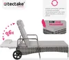 TecTake 404239, Šedá, Polyester, Hliník, 11,1 kg Náhled obrázku produktu 5