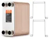 VEVOR 100 Echangeur de chaleur à plaques 316L Acier Voir les images du produit 1