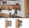 Küchenglasschrank Vicco R-Line Weiß Hochglanz 40 cm, Model Produktbild-Vorschau 2