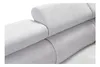 XXL Sofa Große Wohnlandschaft U-Form MELODIE X - GRAU FREYA Produktbild-Vorschau 11