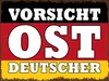vianmo Holzschild 30x40 cm Flagge Vorsicht Ost Deutscher Produktbild-Vorschau 1