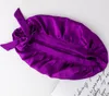 INF Bonnet de nuit en soie de mûrier 16 Momme Violet Voir les images du produit 3