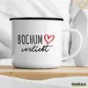 Huuraa Emaille Tasse Bochum verliebt 300ml Vintage Produktbild-Vorschau 3