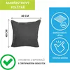 Pillows24 – 4x Dekokissen 40x40 aus Cord | Weiches Produktbild-Vorschau 2