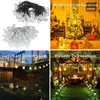 A collage of four images showing different uses of string lights, including product shots and lifestyle scenes. Náhled obrázku produktu