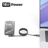 deleyCON 1m USB-C Kabel 90° USB-A auf USB-C Ladekabel Produktbild-Vorschau 5