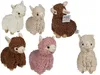 Plüschtier 1x Lama / Alpaka Kuscheltier ca. 22 cm Produktbild-Vorschau 1