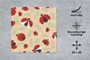 MuchoWow® Mauspad Mousepad Marienkäfer - Blätter - Design Produktbild-Vorschau 3