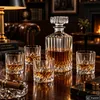 Whisky Karaffe + 4 Whiskey Gläser Whiskykaraffe Produktbild-Vorschau 3