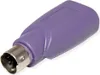 VALUE PS/2 to USB, USB A, PS/2, Fioletowy Podgląd zdjęcia produktu 4