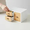 Relaxdays Schubladenbox Bambus & MDF, 3 Schubladen, Produktbild-Vorschau 3
