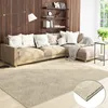 Teppich Wohnzimmer Kurzflor Einfarbig für Schlafzimmer Produktbild-Vorschau 1