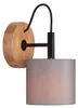 Spot mural BRILON LEUCHTEN RHON, 25 W, IP20, gris, Voir les images du produit 3