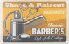 Dekorplatte BARBER B001 aus Aluminiumblech, sublimiert, mit Produktbild-Vorschau 1