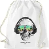 Turnbeutel Totenkopf Skull Sonnenbrille Schädel Sounds of Produktbild-Vorschau 1