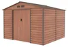 Domek ogrodowy G21 GAH 706 - 277 x 255 cm, brązowy Podgląd zdjęcia produktu 3