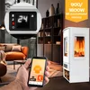 KESSER® Caminetto elettrico con ampia finestra panoramica, Anteprima dell’immagine prodotto 8